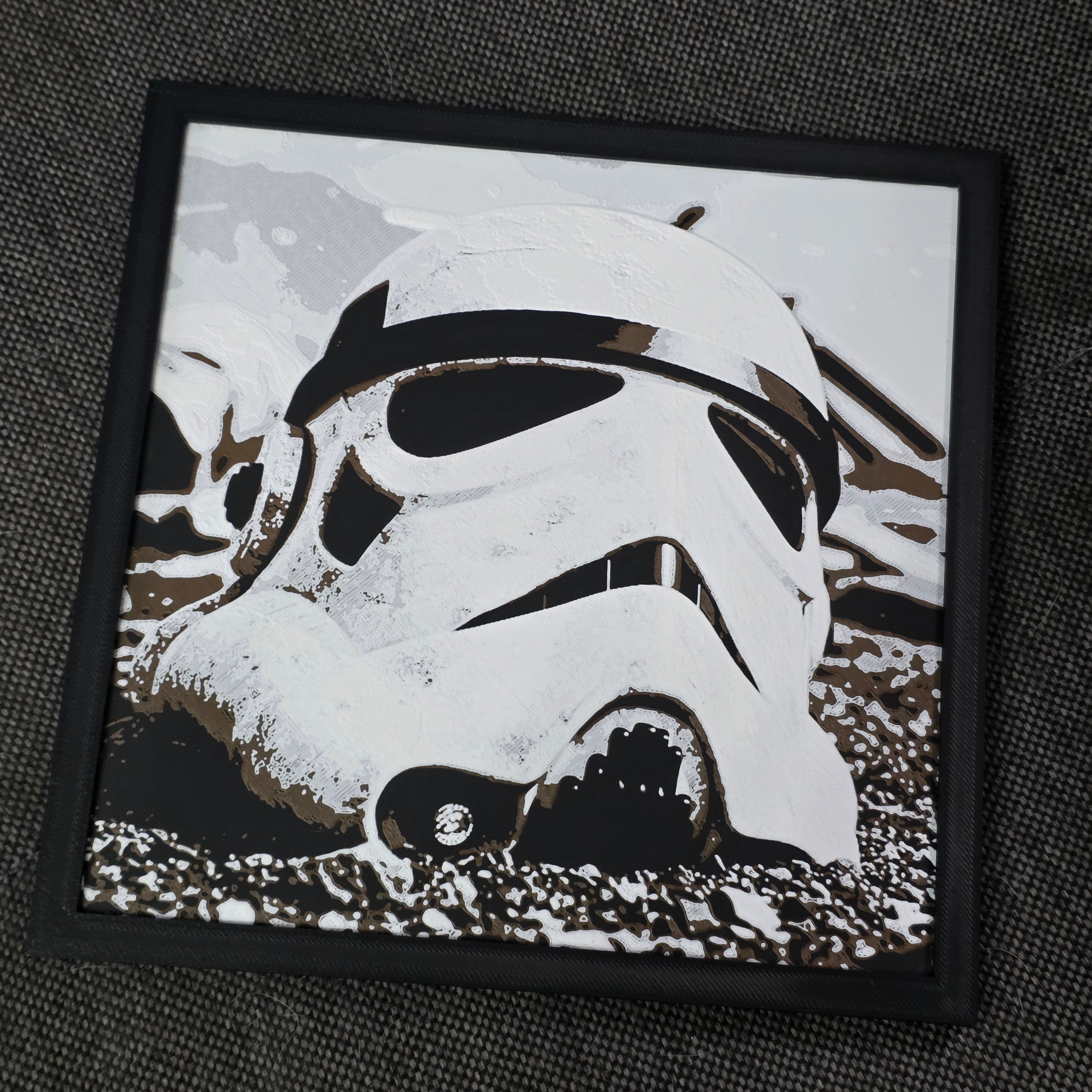 Premium 3D Printed Hueforge Wall Art – TV & Film Editions
