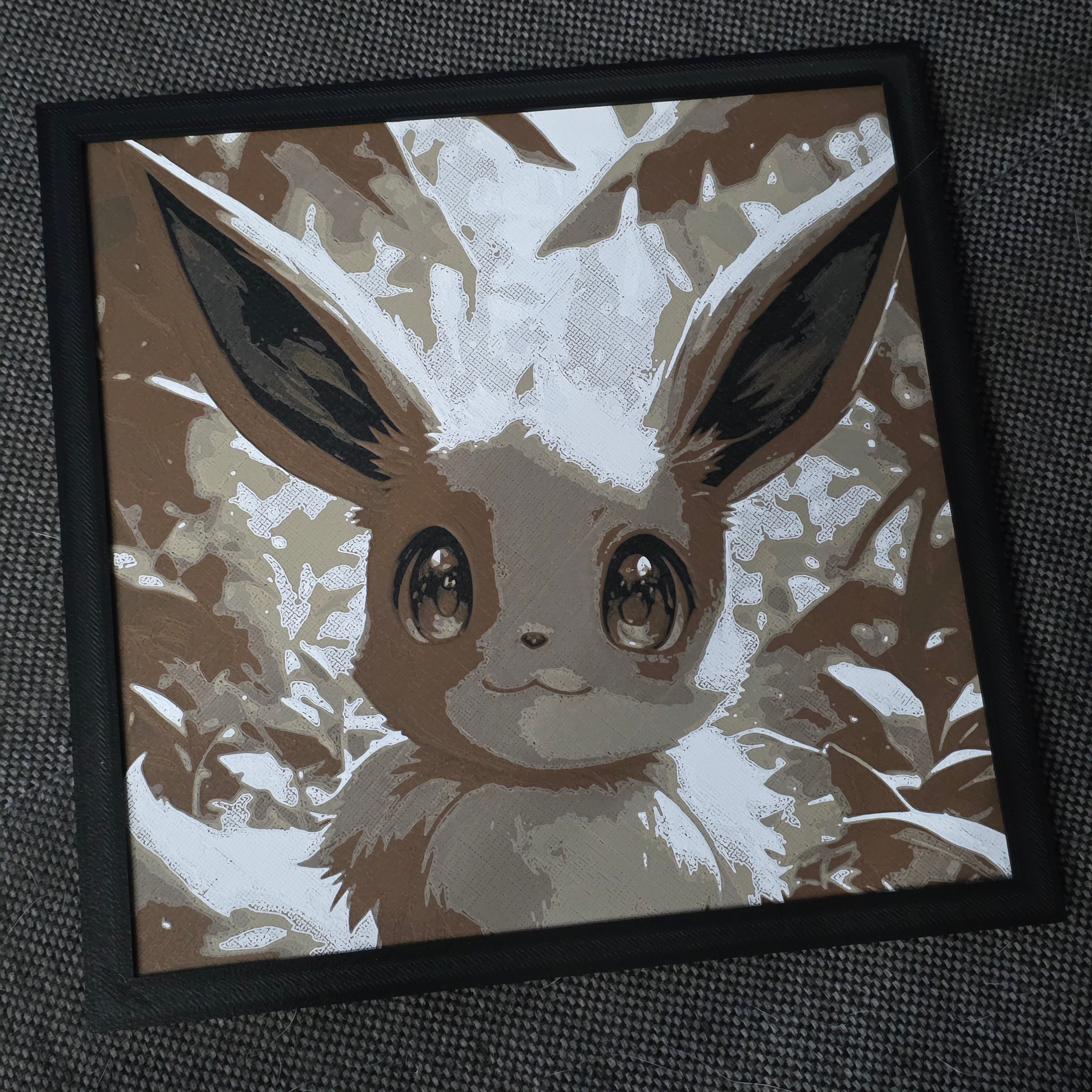 Premium 3D Printed Hueforge Wall Art – Anime & Animated Editions