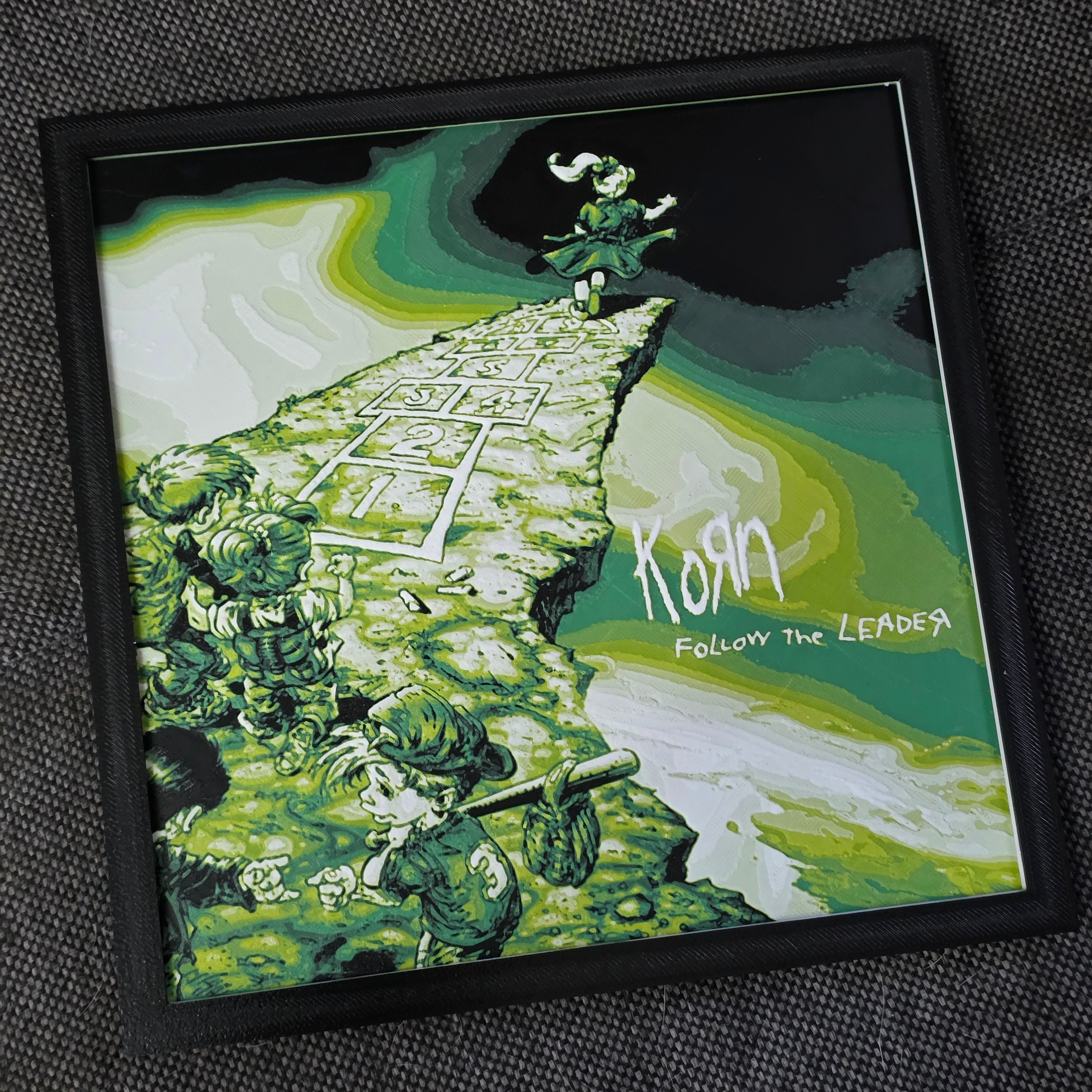 Premium 3D Printed Hueforge Wall Art – Music Editions