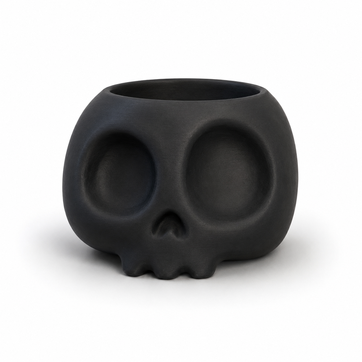Gothic Skull Inspired Vases & Planters, 3D Printed Aesthetic Display Pieces