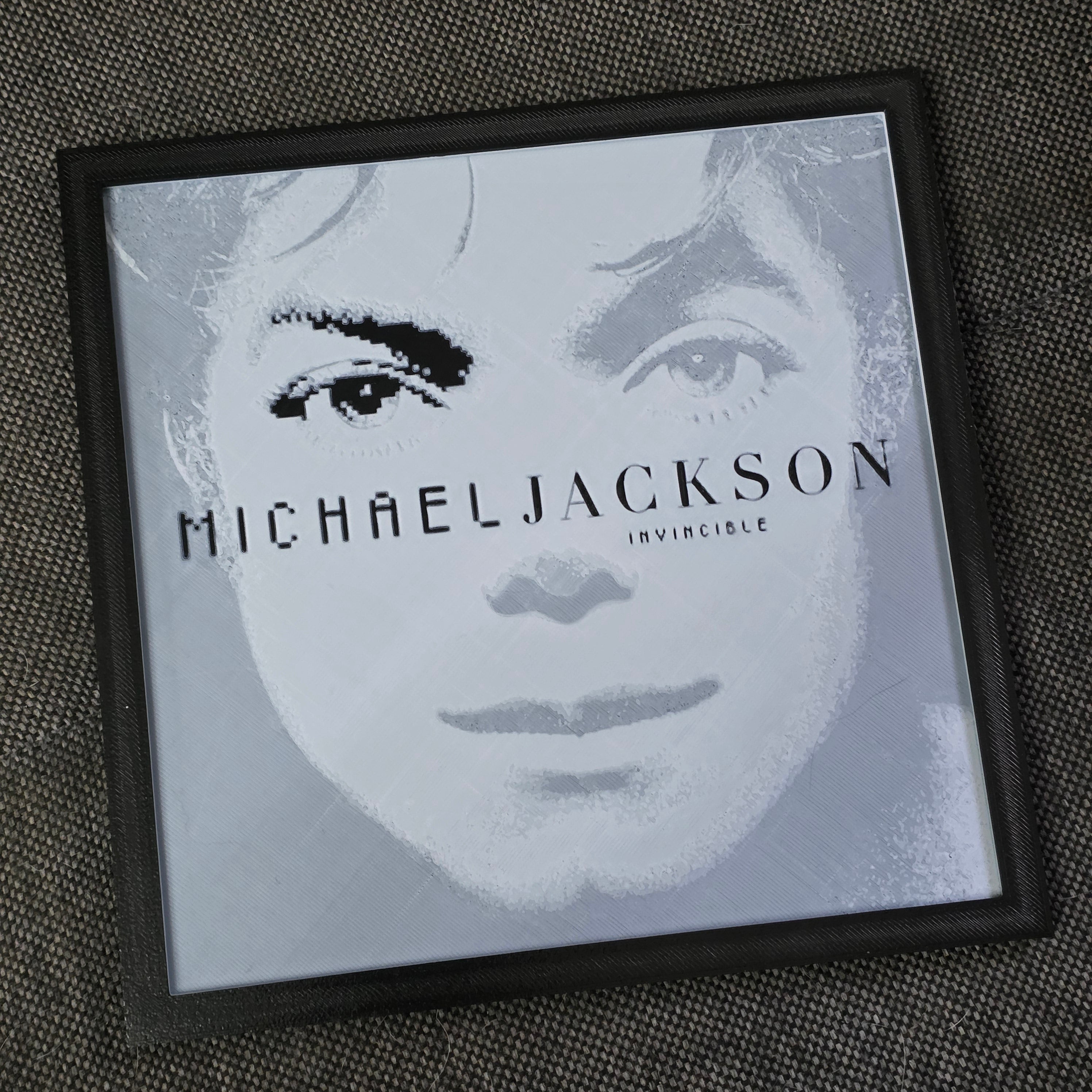 Premium 3D Printed Hueforge Wall Art – Music Editions