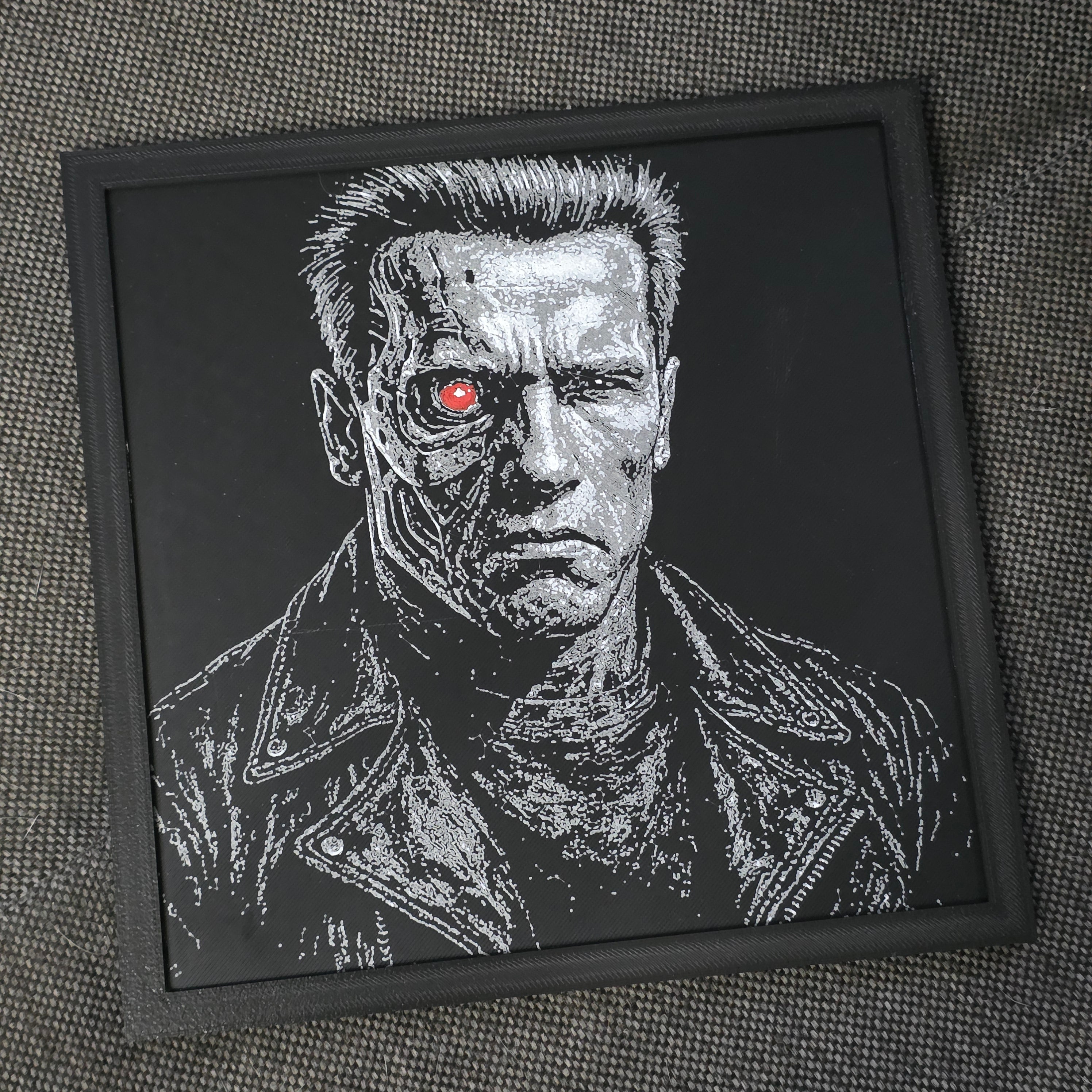 Premium 3D Printed Hueforge Wall Art – TV & Film Editions