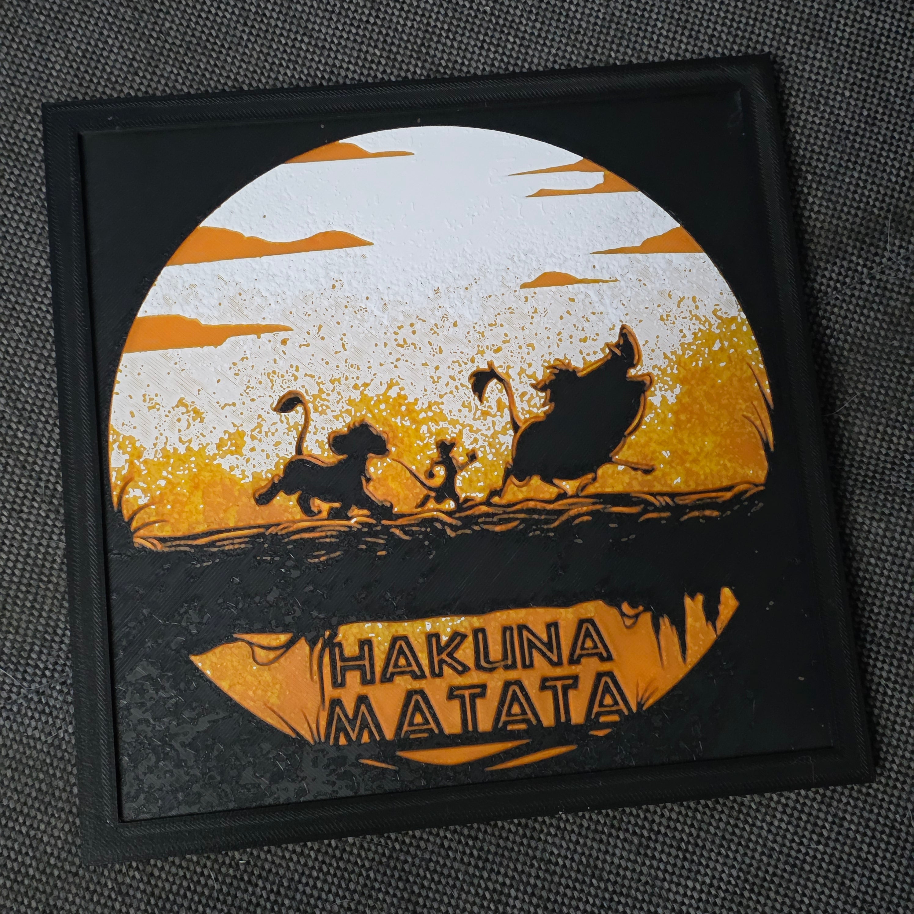 Premium 3D Printed Hueforge Wall Art – Anime & Animated Editions