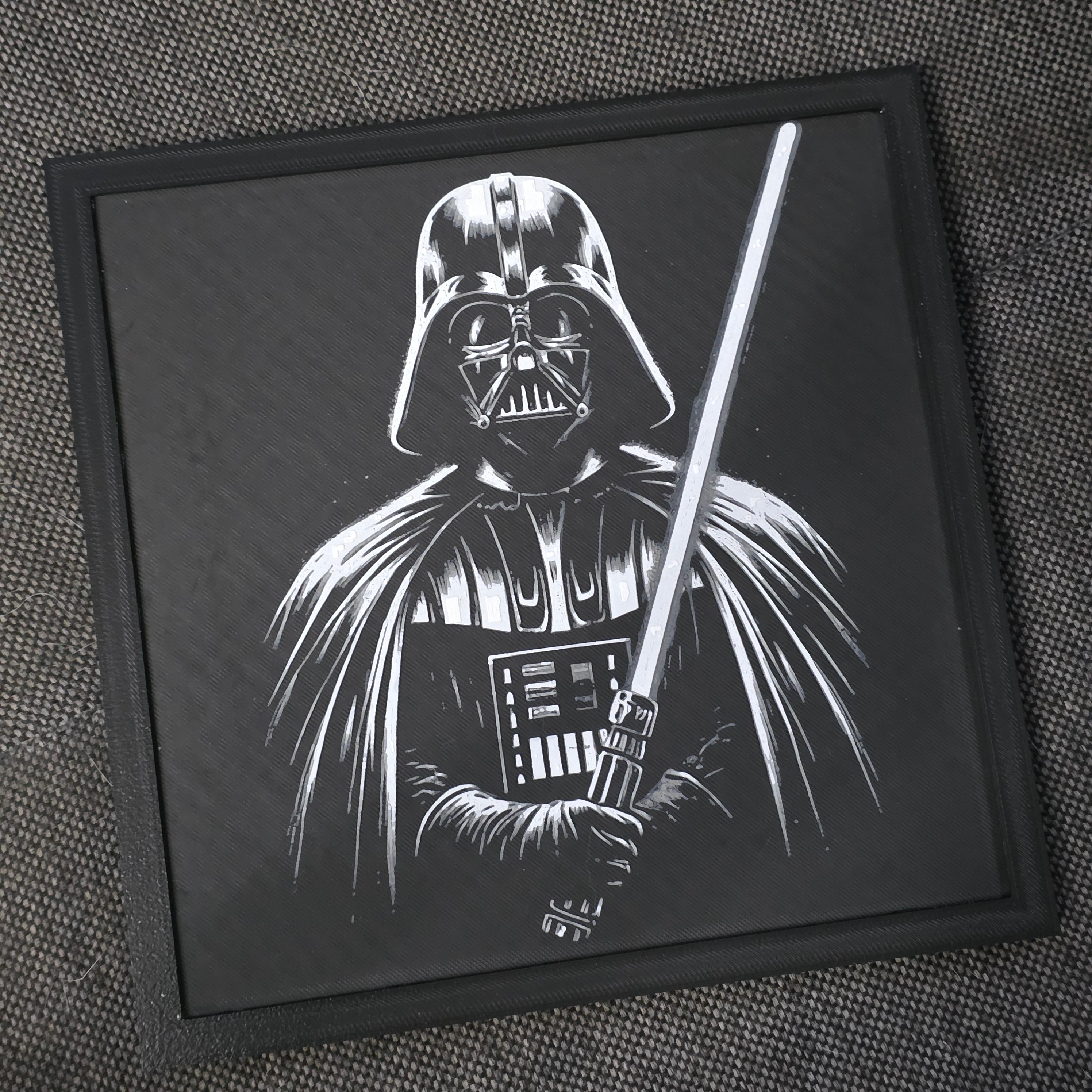 Premium 3D Printed Hueforge Wall Art – TV & Film Editions