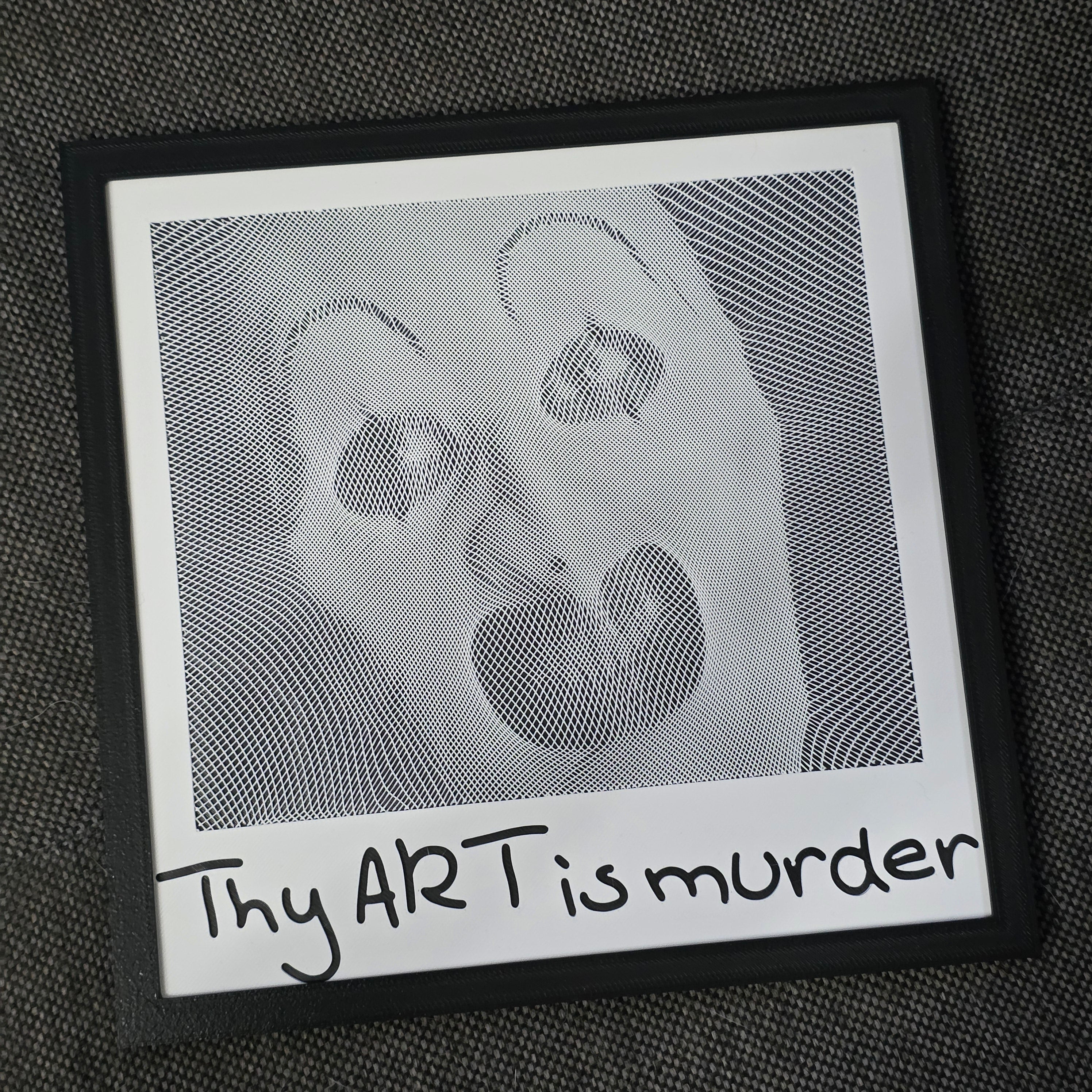 Premium 3D Printed Hueforge Wall Art – TV & Film Editions