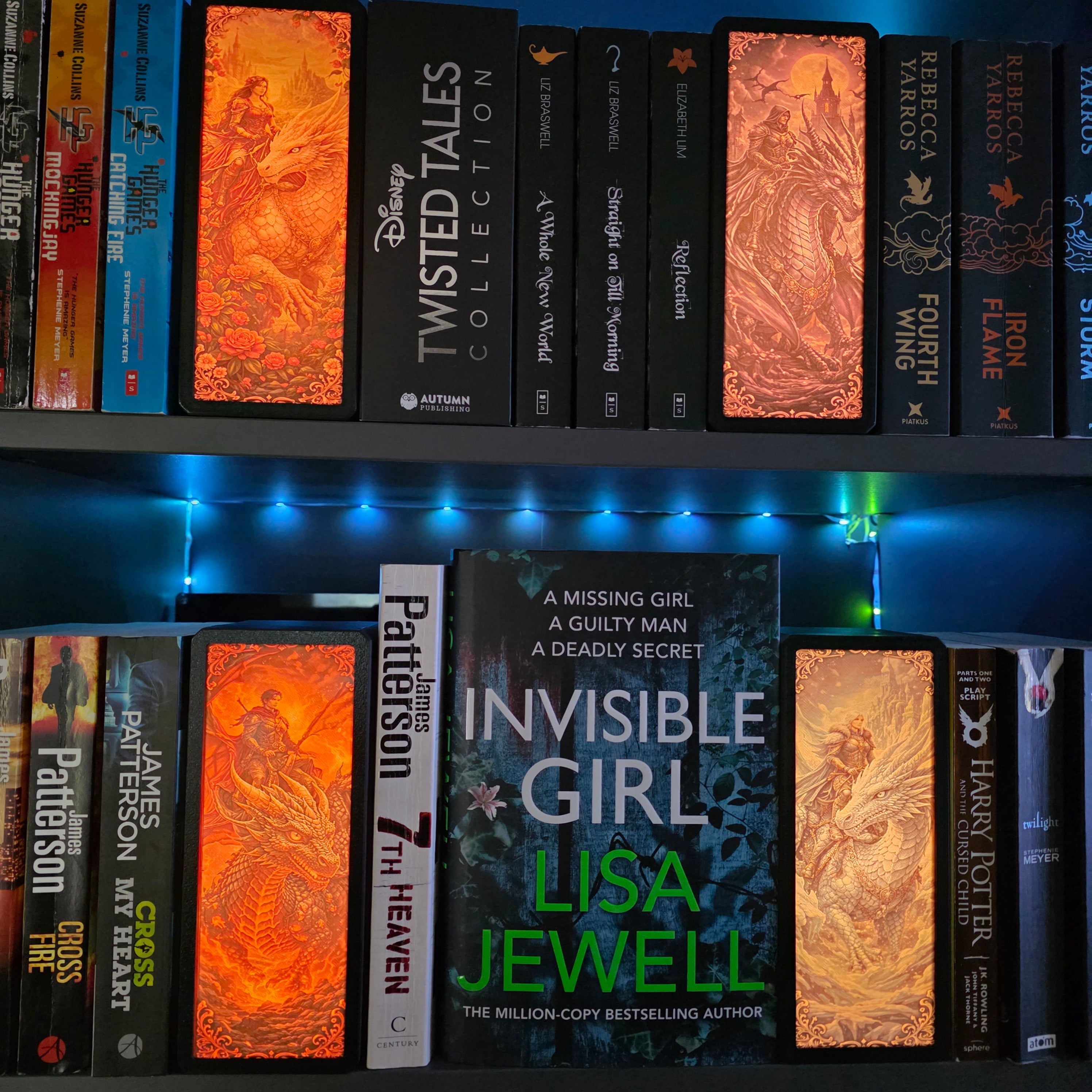 Fantasy Dragon LED Book Nooks