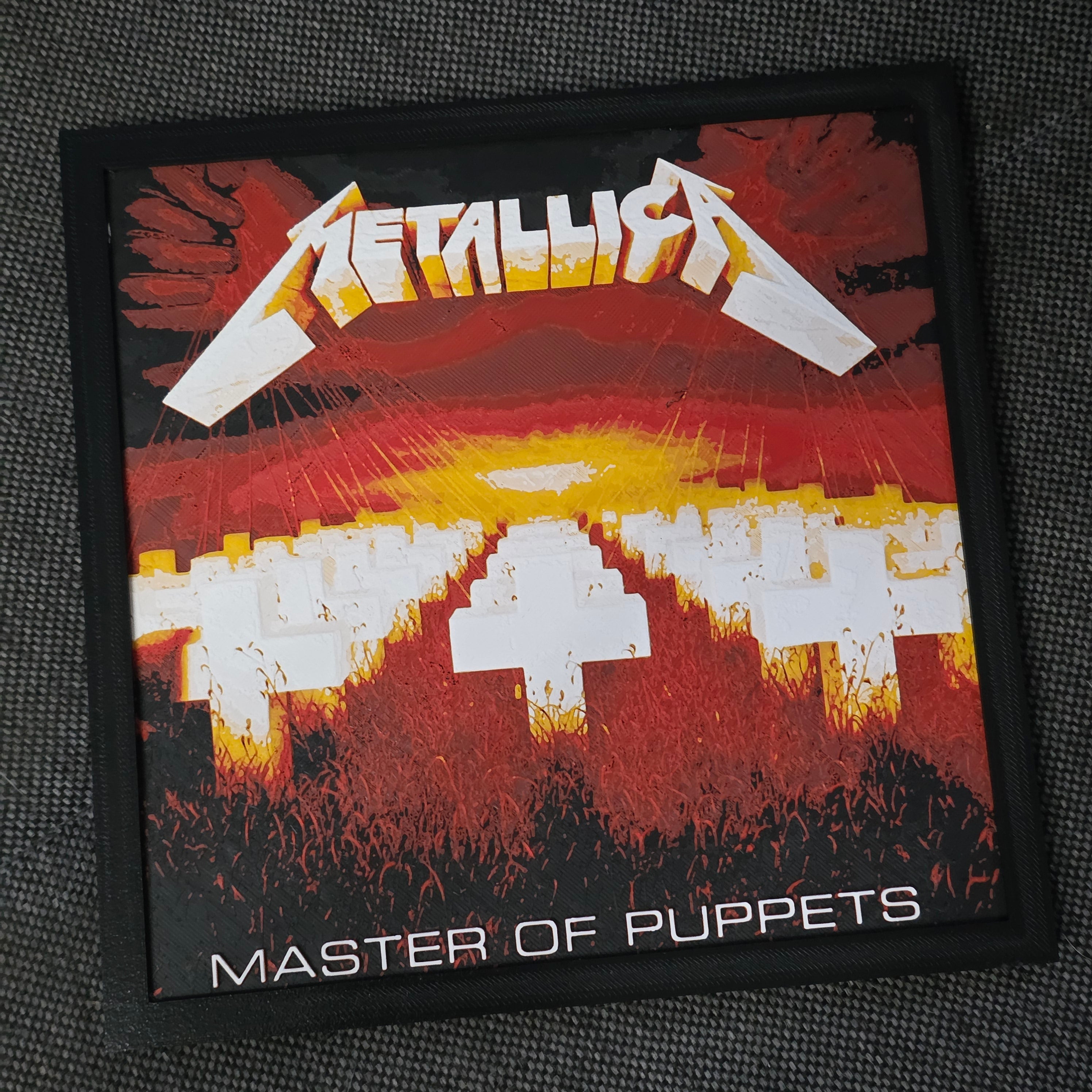 Premium 3D Printed Hueforge Wall Art – Music Editions