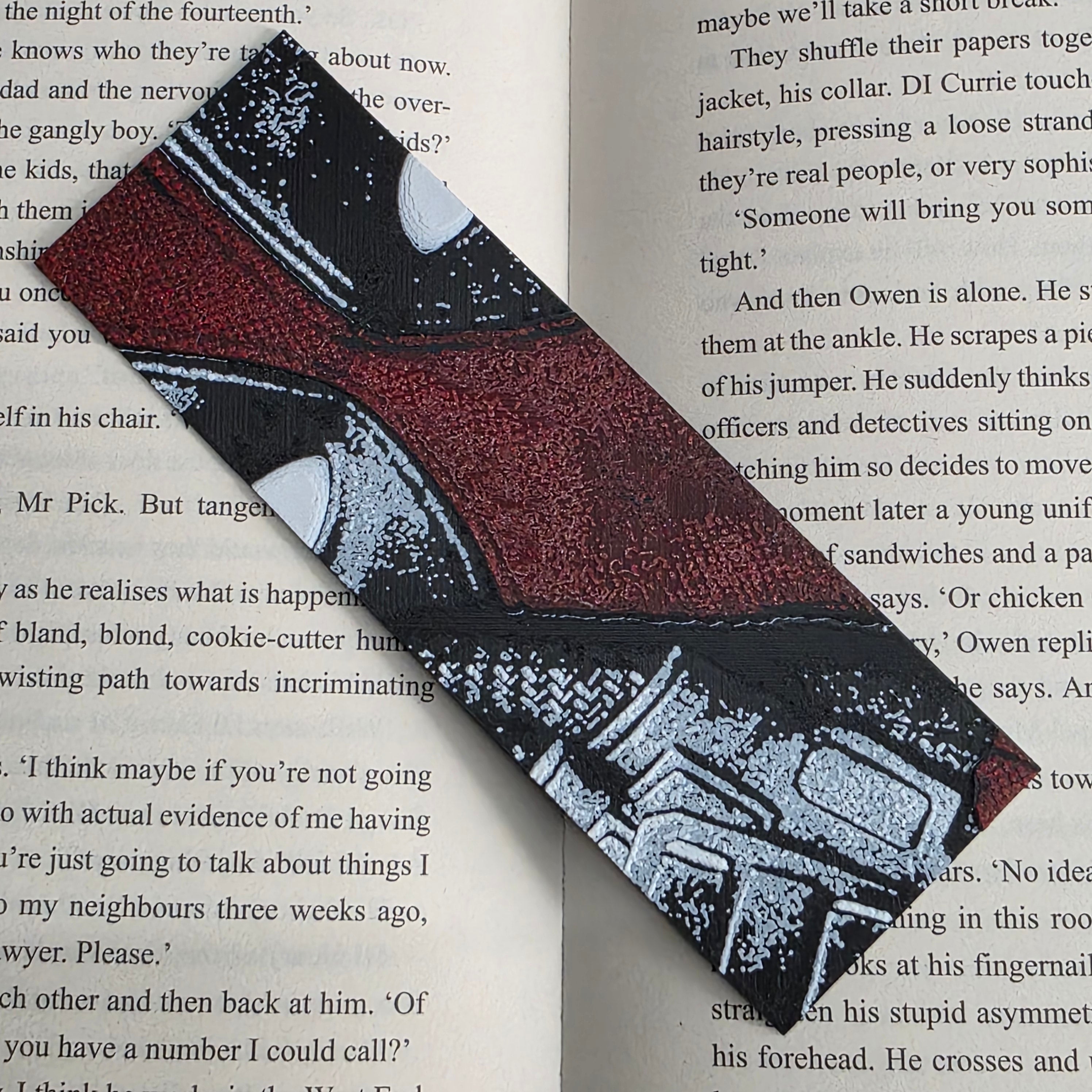 Character Inspired Hueforge Bookmarks, Many Different Styles